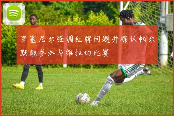 罗塞尼尔强调红牌问题并确认帕尔默能参加与维拉的比赛